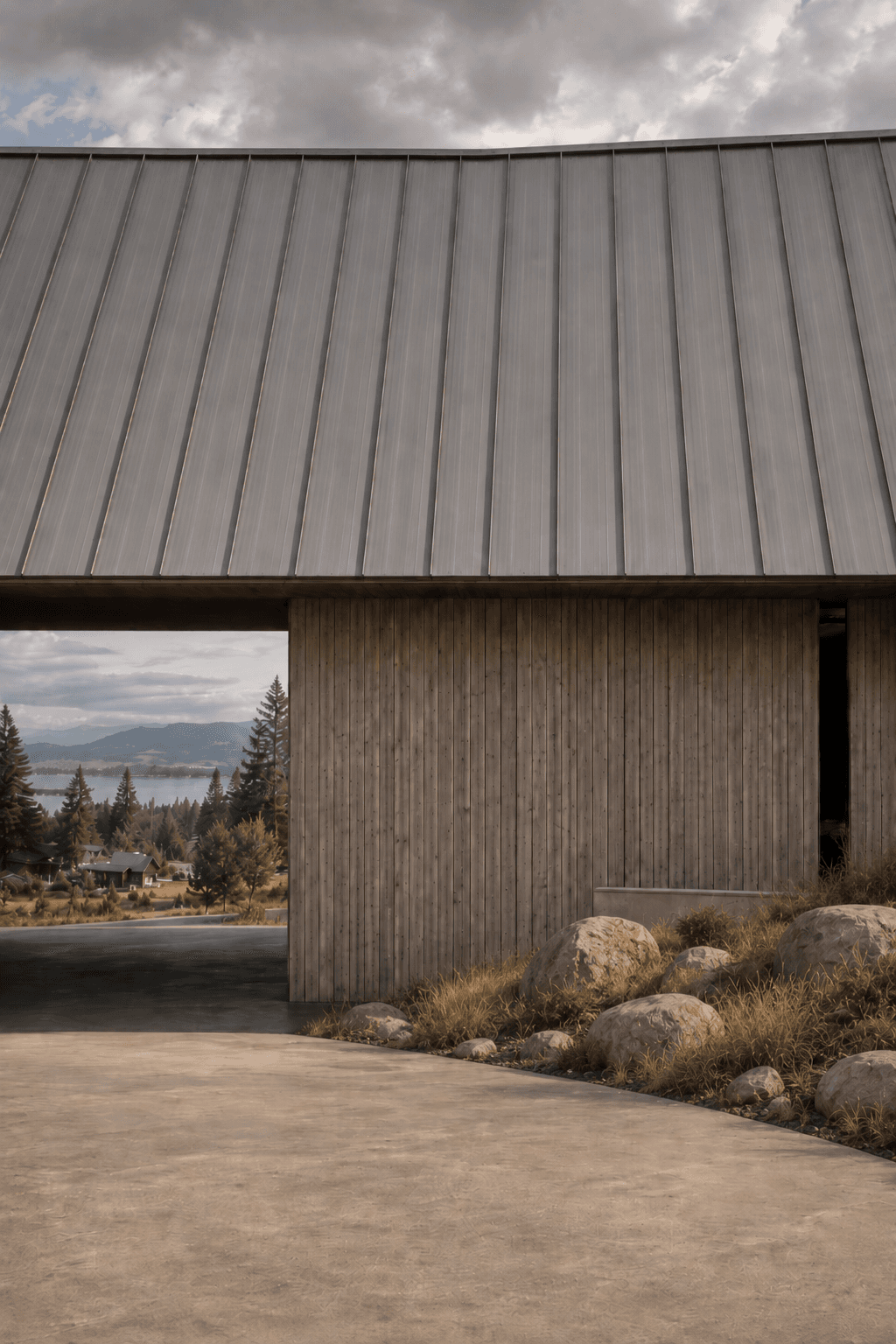 Goldwood House — Donnelly, ID, in development by Migration Studios